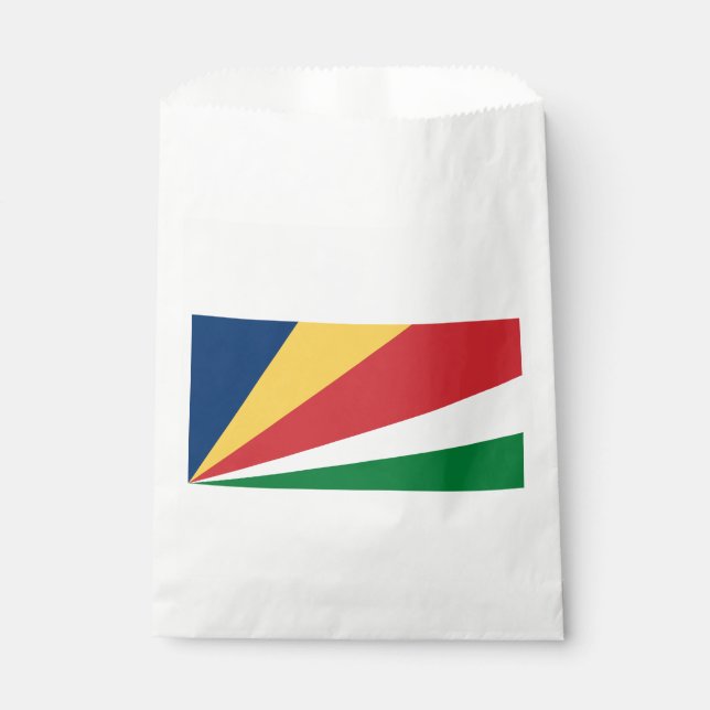 Seychelles Flag Favour Bag (Front)