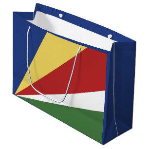 Seychelles flag large gift bag