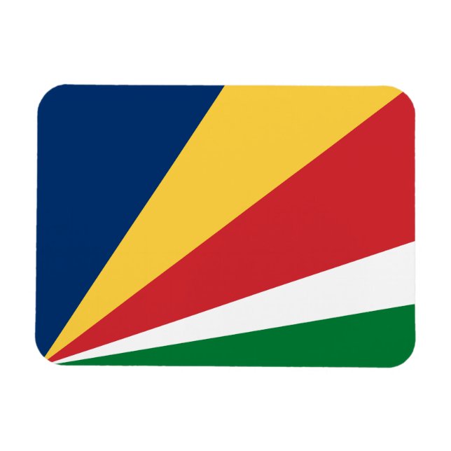 Seychelles Flag Magnet (Horizontal)