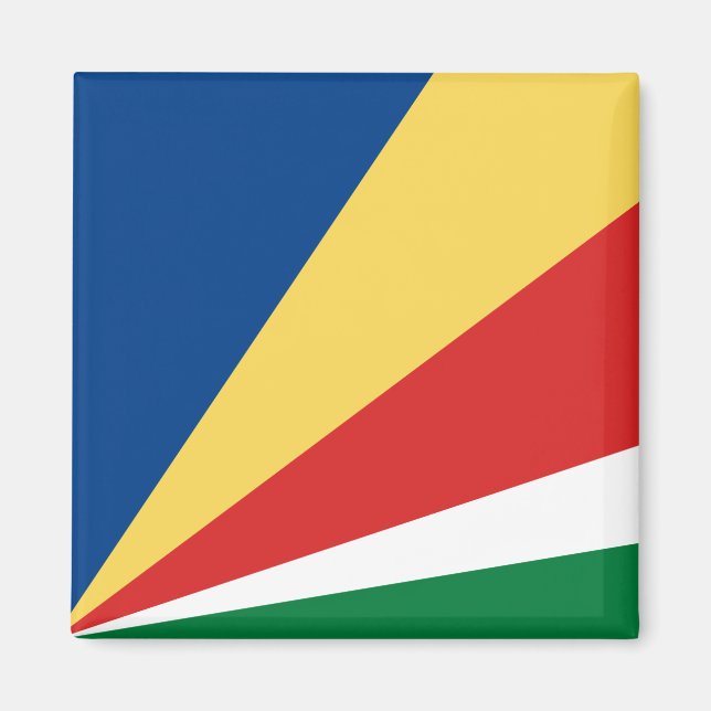 Seychelles Flag Magnet (Front)