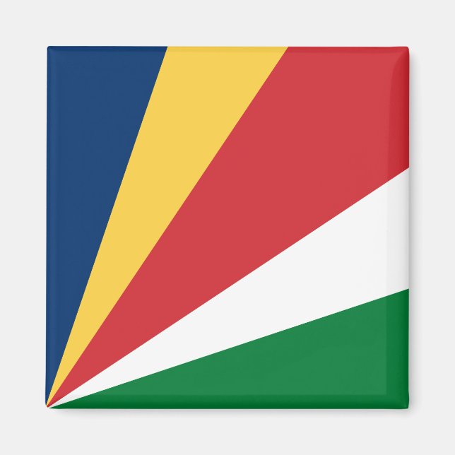 Seychelles Flag Magnet (Front)