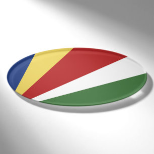 Seychelles flag name tag