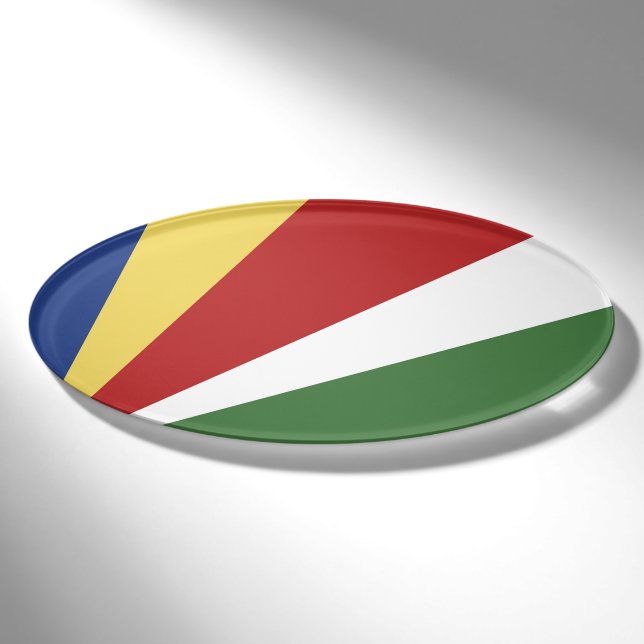 Seychelles flag name tag (Front)