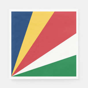 Seychelles Flag Napkin