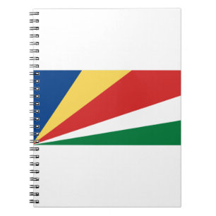 Seychelles Flag Notebook