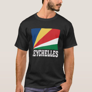 Seychelles Flag Patriotic National Roots Souvenir T-Shirt