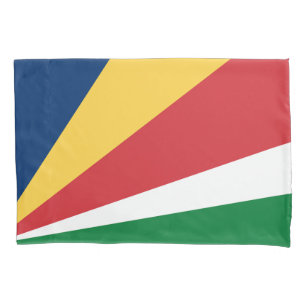 Seychelles Flag Pillowcase