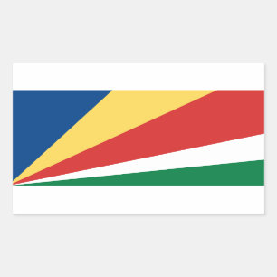 Seychelles* Flag Sticker