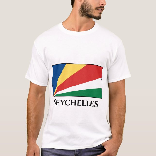 Seychelles Flag T-Shirt (Front)