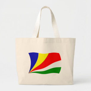 Seychelles Flag Tote Bag