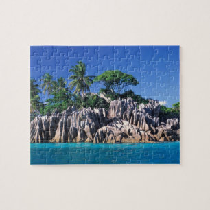 Seychelles. Ilot St. Pierre (near Praslin Jigsaw Puzzle