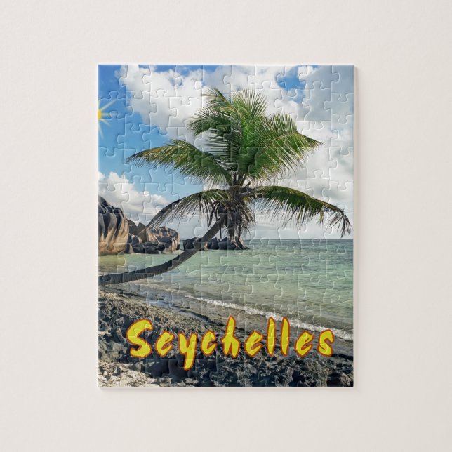 Seychelles Jigsaw Puzzle (Vertical)