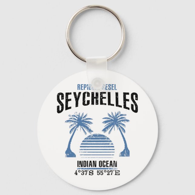 Seychelles Key Ring (Front)