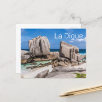 Seychelles La Digue Anse Marron Beach Vintage