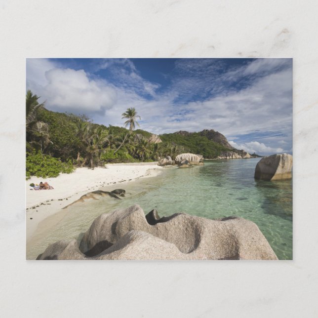 Seychelles, La Digue Island, L'Union Estate Postcard (Front)