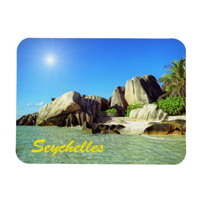 Seychelles Magnet (Horizontal)