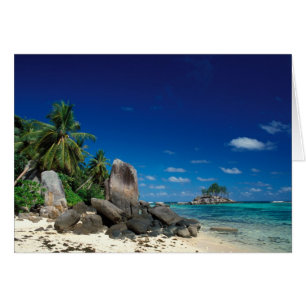 Seychelles, Mahe Island, Anse Royale Beach.