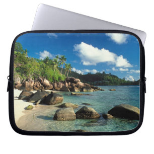 Seychelles, Mahe Island, Anse Royale Beach. 3 Laptop Sleeve