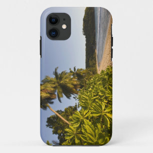Seychelles, Mahe Island, Anse Takamaka beach, iPhone 11 Case