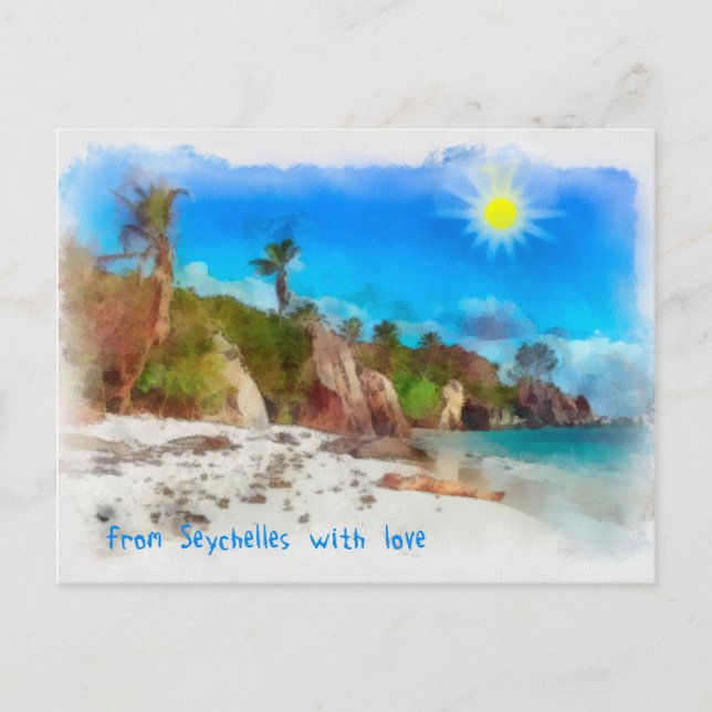 Seychelles Postcard (Front)