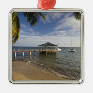Seychelles, Praslin Island, Anse Bois de Rose, Metal Ornament