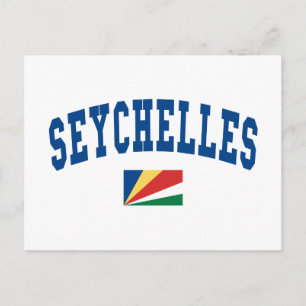 Seychelles Style Postcard