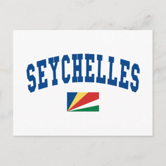 Seychelles Style Postcard