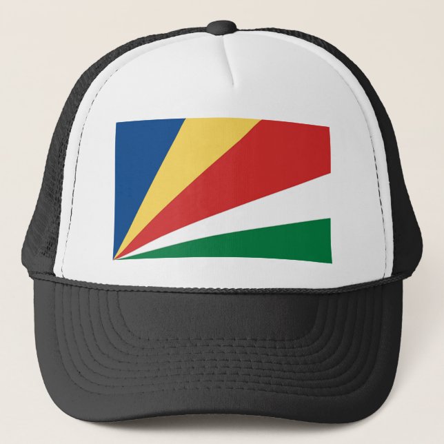 SEYCHELLES TRUCKER HAT (Front)