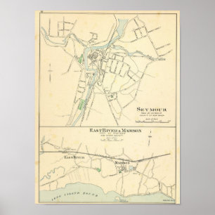 Seymour, E River, Madison Poster