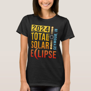 Seymour Indiana Total Solar Eclipse 2024 T-Shirt