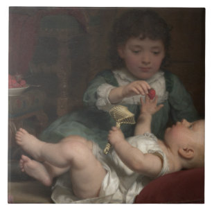 Seymour Joseph Guy - Temptation Ceramic Tile