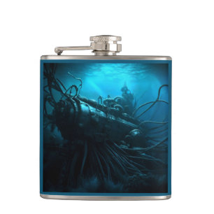 SF - 20,000 Leagues 2 Hip Flask