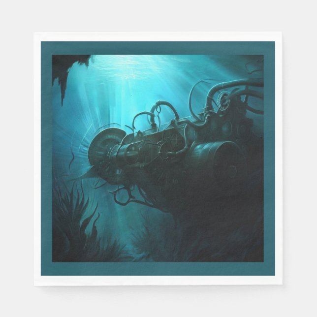 SF - 20,000 Leagues 3 Napkin (Front)