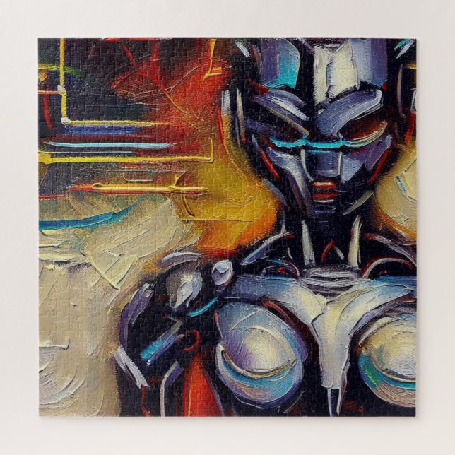 SF - Artificial Intelligence Hero (2) Jigsaw Puzzle (Vertical)
