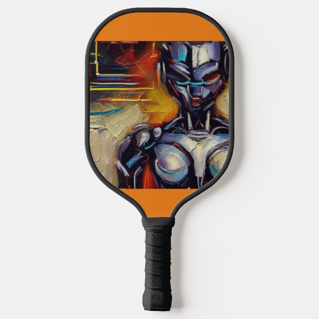 SF - Artificial Intelligence Hero (2) Pickleball Paddle (Back)