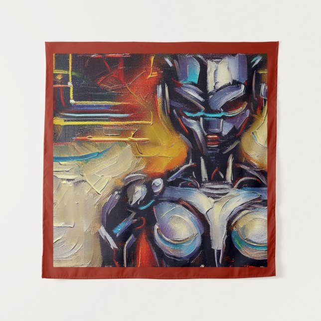 SF - Artificial Intelligence Hero 2 Tapestry (Front)