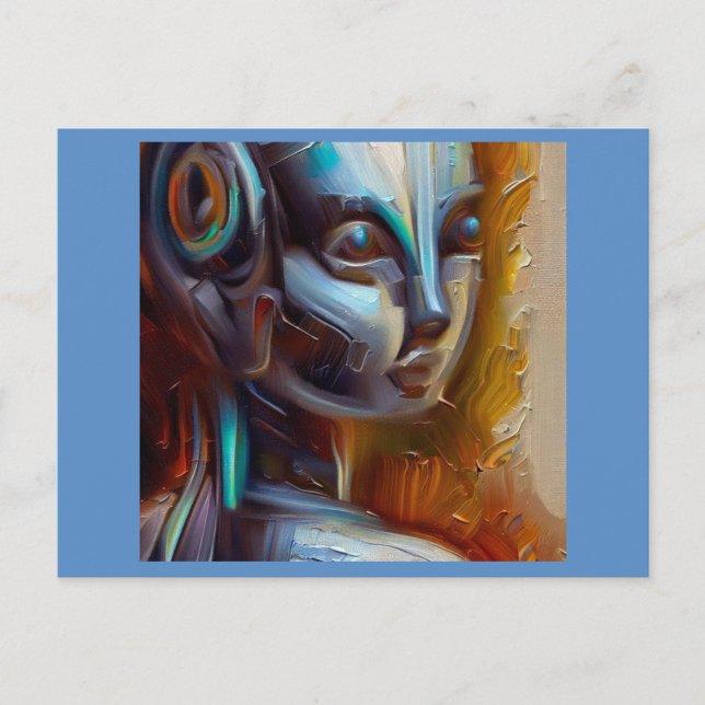 SF - Artificial Intelligence Hero 3 Postcard (Front)