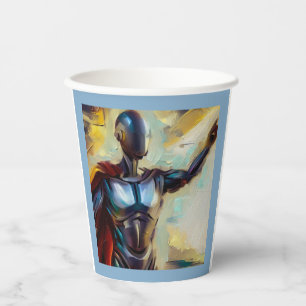 SF - Artificial Intelligence Hero 4 Paper Cups