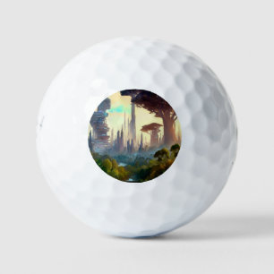 SF City Forest Planet (1) Golf Balls