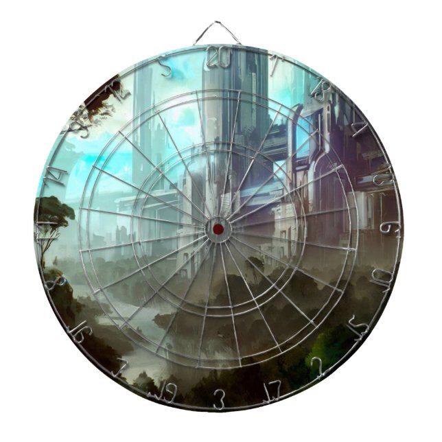 SF City Forest Planet (4) Dartboard (Front)