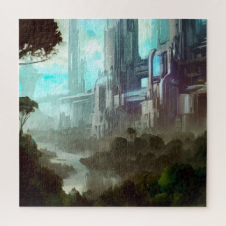 SF City Forest Planet (4) Jigsaw Puzzle