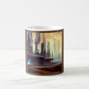 SF City On a Strange Planet 2 Coffee Mug