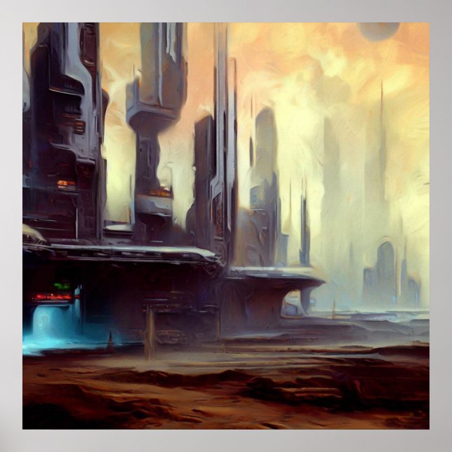 SF City On a Strange Planet 2 Poster (Front)