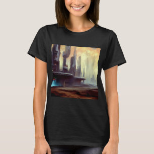 SF City On a Strange Planet 2 T-Shirt