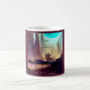 SF City On a Strange Planet 3 Coffee Mug