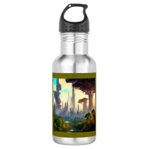 SF - City On Forest Planet 1 532 Ml Water Bottle