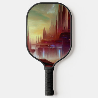 SF City Strange Planet (1) Pickleball Paddle