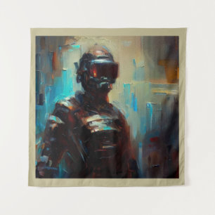 SF - Cyberpunk Hero 1 Tapestry