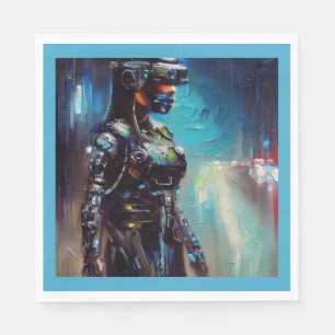 SF - Cyberpunk Hero 2 Napkin