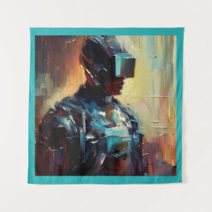 SF - Cyberpunk Hero 3 Tapestry